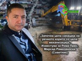 Интервју:Состојбата во Кичево стабилна,121 Ромски семејства погодени од поплавите..